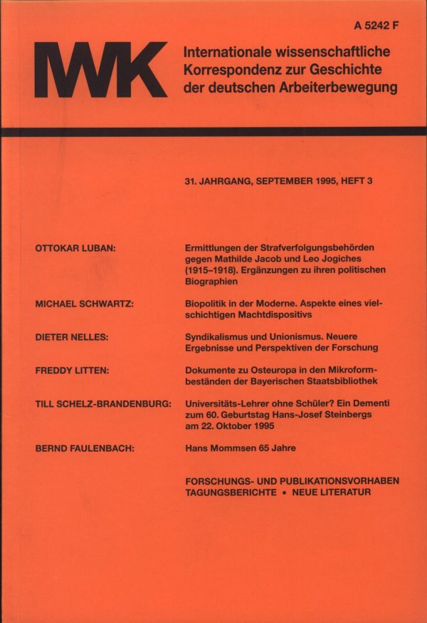 IWK Heft 3, September 1995