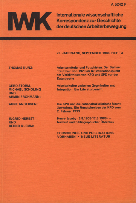 IWK Heft 3, September 1986